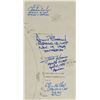 Image 4 : Apollo 11 TLI Chart Signed by (12) Apollo Astronauts