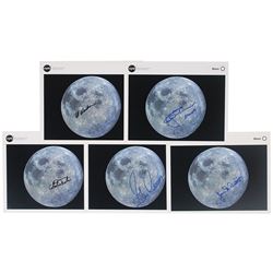 Apollo Astronauts Set of (5) Signed Photographs
