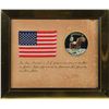Image 1 : Apollo 11 Flown Flag Presentation Signed by Armstrong and Aldrin