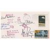 Image 1 : Buzz Aldrin and Michael Collins Signed Apollo 11 Recovery Cover
