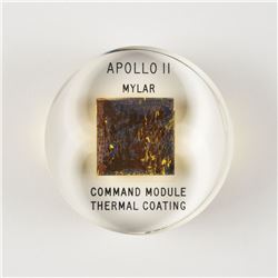 Apollo 11 Flown Command Module Mylar
