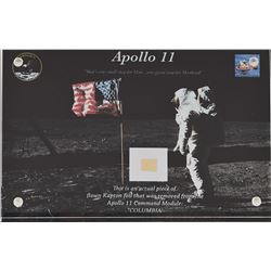 Apollo 11 Kapton Foil Acrylic Display