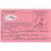 Image 2 : Neil Armstrong Signed 1970 Postal Receipt