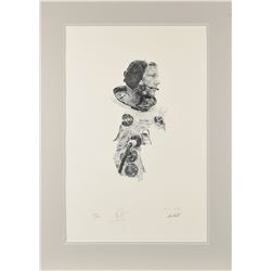 Neil Armstrong Signed Lithograph