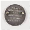 Image 2 : Apollo 12 Flown 'Spanish Fleet' Robbins Medal 'Wives-Pin'