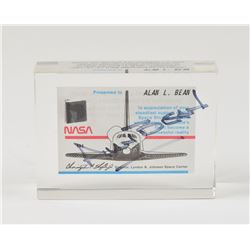 Alan Bean's Flown STS–1 Thermal Tile Segment