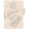 Image 1 : James Lovell and Fred Haise Signed Apollo 13 Training Cue Card