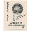 Image 1 : Fred Haise Signed Apollo 13 Press Kit
