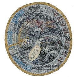 Gene Cernan's Apollo 14 Flown 'Beep-Beep' Backup Crew Patch