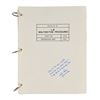 Image 1 : Dave Scott’s Lunar Surface-Used Lunar Module Malfunction Procedures Manual