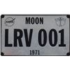 Image 1 : Dave Scott’s Apollo 15 Lunar Surface-Flown License Plate