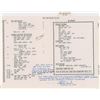 Image 1 : Charlie Duke's Lunar Surface-Flown Apollo 16 Checklist