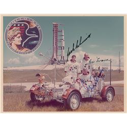 Apollo 17 Signed Photograph