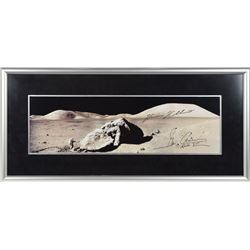 Gene Cernan and Harrison Schmitt Signed Photograph