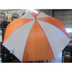 New 30 inch Golf Umbrella / Orange and white