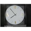 Image 1 : New 12" x 2" Clock / with gold numbers