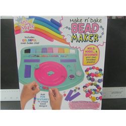 New Make & Bake Bead maker/ mold , model , decorate your own beaded jewlery