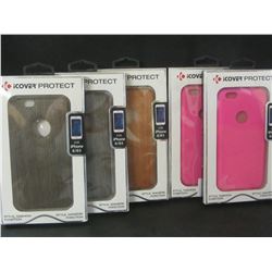 Lot of 5 New I Cover Protect for I Phone 6/6S