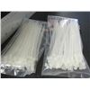 Image 1 : 3 New packs of 100 each Cable/Zip ties 6"