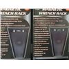 Image 1 : New set of 2 Magnetic Wrench Racks / each rack holds up to 12 wrenches 1/4-24mm