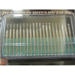 New 20 piece set Diamond rotary files