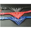 Image 1 : 3 New Dog Collars with Bandana / red/blue/black / Neck size- 12-15" medium dogs