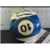 Image 1 : #10 Billiard ball hand signed by Billiard Legend Willie Mosconi d.1993 / COA
