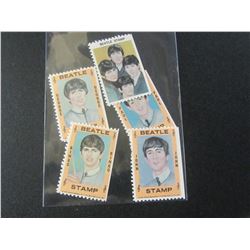 Complete Set 1964 Hallmark Beatles Stamps /Lennon/McCartney/Harrison/Ringo