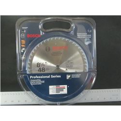New Bosch 8 1/2" 48 tooth crosscut blade / professional series