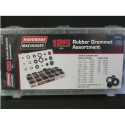 New 125 Rubber Grommet Assortment