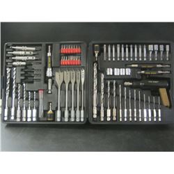 New 90 Piece Quick change Drill & Driver set / carbon steel screwdriver bits