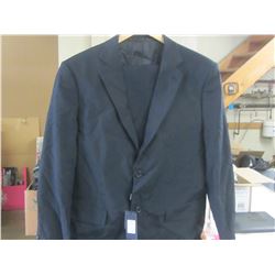 New Mens Suit Jacket Navy 40R-34 W and Pants 34 W navy