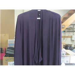New Women's Rags + Courture Draping sweater size XL purple