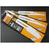 Image 1 : 3 New packs of MasterCraft recip/sawzall blades for wood with nails