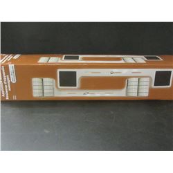 New set of 2 Appliance rollers/ white 16 3/4 - 19 1/2"