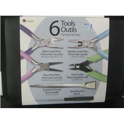 New 6 Tools for Crafting/ homes use / never wonder where pliers are again