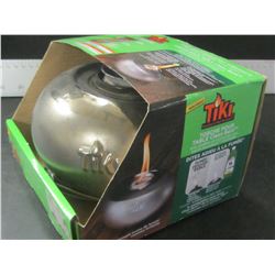 Tiki Table top fire place / has been used