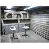 Image 2 : METAL PAINT BOOTH W/LIGHTS, FILTERS & EXHAUST