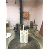 Image 1 : ORION MODEL L66/6 REVOLVING SHRINK WRAP MACHINE W/ CONTROLS & SHRINK WRAP