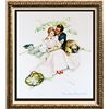 Image 1 : Norman Rockwell Vintage Plate Signed Lithograph Dealer Sale