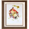 Image 1 : Norman Rockwell Vintage Plate Signed Lithograph Dealer Sale