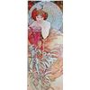 Image 2 : 3 Large Mucha Repro Antique Poster Art Prints 48X18 Each Dealer Sale