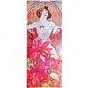 Image 4 : 3 Large Mucha Repro Antique Poster Art Prints 48X18 Each Dealer Sale