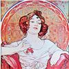 Image 7 : 3 Large Mucha Repro Antique Poster Art Prints 48X18 Each Dealer Sale