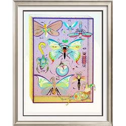 Butterfly Collection Color Serigraph Signed Ltd Ed Sale