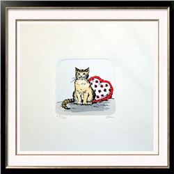 Original Colored Etching Cat Series Buy 3 Get Free Shipping!