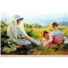 Image 2 : Charles C. Curran 1990 Afternoon On The Hill Made In Usa Landscape