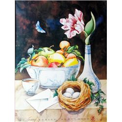 Yuriko Takata 1992 Four Seasons Colorful Print