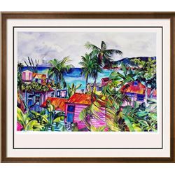 Hand Signed Tropical 1987 Eileen Seitz Jennifer Markes-Style