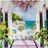 Image 3 : Shari Hatchett Bohemann Signed Tropical View Colorful